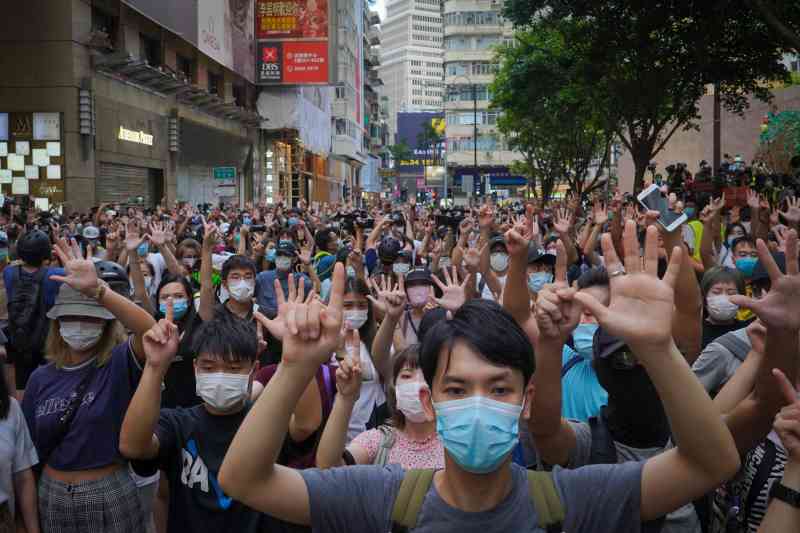 China ha reprimido las protestas prodemocracia en Hong Kong